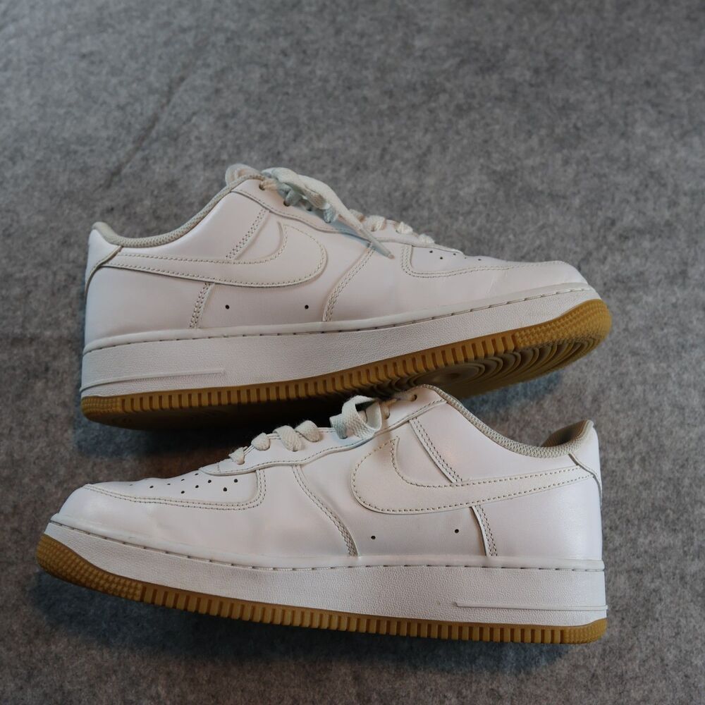 Nike Air Force 1 ‘07 Low – White Gum Light Brown – Men’s 9.5 (DJ2739-100)